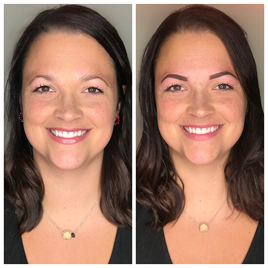 Permanent Makeup Before and After 1