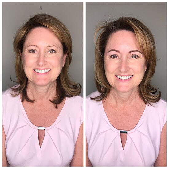 Permanent Makeup Before and After