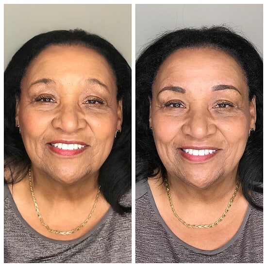 Permanent Makeup Before and After