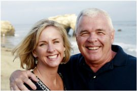 Middle Aged Couple on Beach