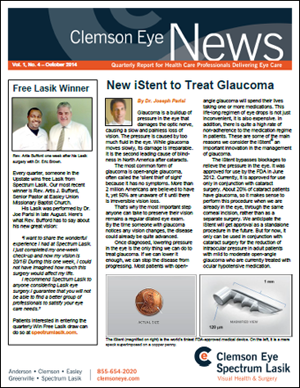 New iStent to Treat Glaucoma