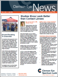 Studies Show Lasik Better than Contact Lenses