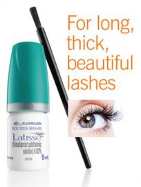 Latisse Lengthens and Thickens Eyelashes