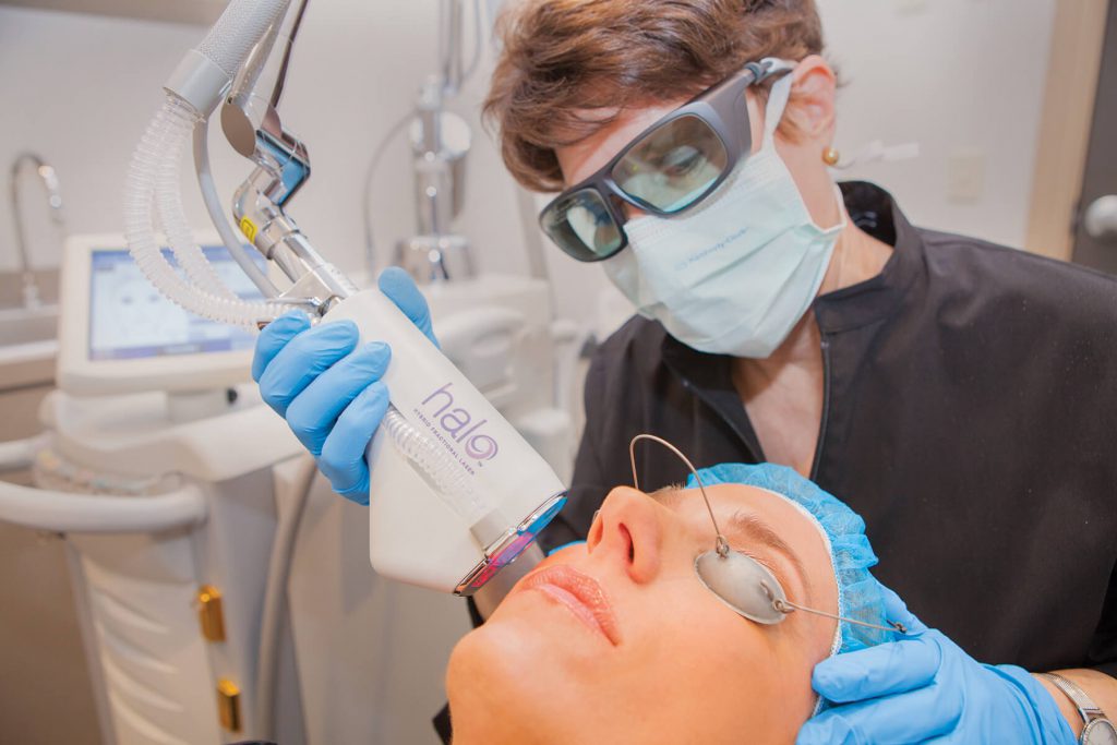 Halo Procedure in Progress